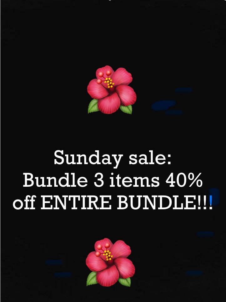 Sunday Funday Sale!!!!